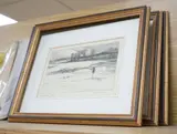 Loch fishing by Norman Wilkinson, pencil, sold Mar 2025