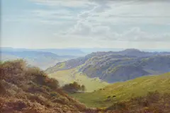 Summers Bright Day near Woldingham, Surrey by Arthur Gilbert, oil on canvas, sold Feb 2025
