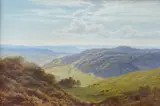 Summers Bright Day near Woldingham, Surrey by Arthur Gilbert, oil on canvas, sold Feb 2025
