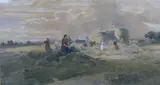 Heightened by David Cox, watercolour, offered Feb 2025