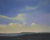 Towards Winchelsea by Nick Archer, acrylic on canvas, sold Feb 2025