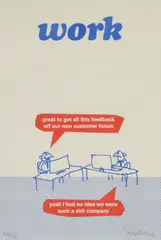 Work by Modern Toss, print, sold Feb 2025