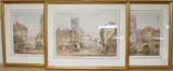 Meaux, France by Piérre Le Boeuf, watercolor, offered Feb 2025