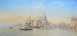 The Customs Point, Venice by Edward W. Hereford, 1905, watercolour, offered Feb 2025