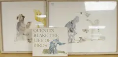 To include Figures and Birds by Quentin Blake, pencil, sold Feb 2025