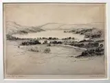Loch Tay in Kellin by Henry Jackson Simpson, etching, offered Aug 2025