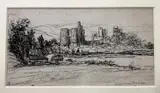 Kidwelly Castle by Francis Seymour Haden, print (other), sold Aug 2025