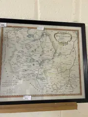 Huntingtonshire by Robert Morden, engraving, sold Aug 2025