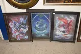 Untitled by Drawings of dragons by Peter Pracownic, print (other), sold Aug 2025