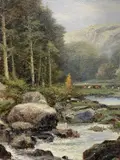 Untitled by Frederick Thomas Sibley, oil on canvas, offered Dec 2025