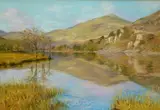 Nant Gwynant by Steven Jones, pastel, sold Dec 2025