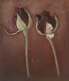 Red Roses by Sigrid Muller, mixed media, sold Dec 2025