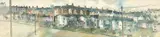 Merthyr Tydfil by Ray Evans, 1981, watercolour, sold Dec 2025