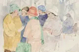 Untitled by Vera Bassett, watercolour, sold Dec 2025