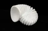 Carrara marble - Ammonite by Darren Yeadon, sculpture, sold Dec 2025