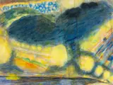 Untitled by Ernest Zobole, mixed media, sold Nov 2025