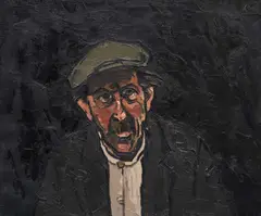 Untitled by Kyffin Williams, oil on canvas, sold Nov 2025