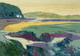 The Boathouse by Gwilym Prichard, oil on canvas, sold Nov 2025