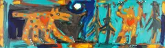Untitled by William Brown, oil on canvas, sold Nov 2025