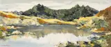 Snowdon from Llyn Mymbyr by Charles Wyatt Warren, oil on board, sold Nov 2025