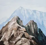 Untitled by Gwyn Roberts, oil on canvas, sold Nov 2025