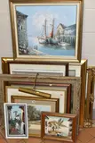 to include an indistinctly signed watercolour depicting a river by Decorative Paintings And Prints Etc, watercolour, sold Jul 2023
