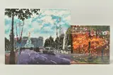 Woodland walk by Timmy Mallett, print, sold Jul 2023