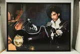Prince ii by Nick Holdsworth, mixed media on paper, sold Jul 2023