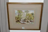 A charming river landscape by William Stephen Coleman, 1862, watercolour on paper, offered Jul 2023
