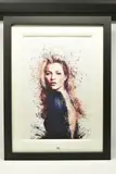 Modern muse by Daniel Mernagh, print on paper, sold Jul 2023