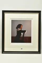 Afternoon reverie by Jack Vettriano, print on paper, sold Jul 2023