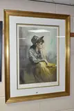 comprising a Howard Hooker oil on board depicting a vintage sports car by Seven Paintings And Prints, 1991, oil on board, offered Jul 2023