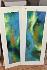Both by Graham Benton, oil, sold Jul 2023