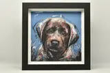 Dirty dog by Samantha Ellis, print, sold Jul 2023