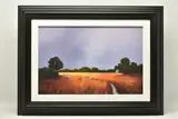 Enduring light by Barry Hilton, print on board, sold Jul 2023