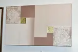 Untitled by Jane Charles, mixed media on canvas, sold Jun 2023