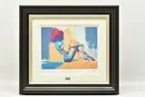 In repose by Toby Mulligan, print, sold Jun 2023