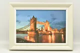 On the river by Daren Baker, print on board, sold Jun 2023
