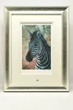 Young zebra by Rolf Harris, print, sold Jun 2023