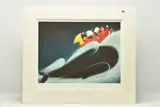 A whale of a time by Doug Hyde, print, sold Jun 2023