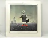 Sunday best by Mackenzie Thorpe, print on paper, sold Jun 2023