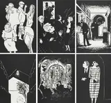 Annabel'sFourteen by Nicholas Garland, pencil, sold Jun 2023