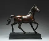 Rain HorseSigned and numbered longworth 2/12 by Carl Longworth, bronze, sold Jun 2023
