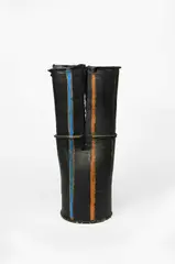 Tall Split Vessel by Dan Kelly, sculpture, offered Mar 2023