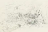 Study of trees at Maxstoke by David Cox Sen., Pencil, sold Mar 2023