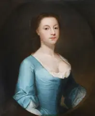 Portrait of Judith Bedingfield by John Theodore Heins, Oil on canvas, sold Mar 2023