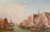 View of the Molo by Alfred Pollentine, Oil on canvas, offered Mar 2023