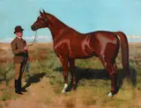 Phoenix by George Gascoyne, Oil on canvas, sold Mar 2023