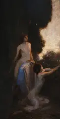 ReveilSigned Herbert Draper by Herbert James Draper, Oil on canvas, offered Mar 2023