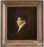 portrait by Jacob Eichholtz, oil on panel, sold Jul 2024